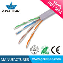 Made in china Cable de cobre puro conductor de cobre de alta velocidad 350MHz cat5e